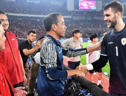 Tahan Imbang 1-1, Jokowi Apresiasi Timnas Indonesia