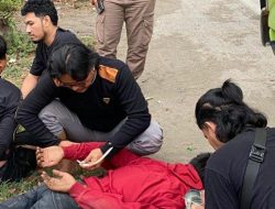 Tiga Tersangka Pencuri Rel Kereta Api Ditangkap di Karawang