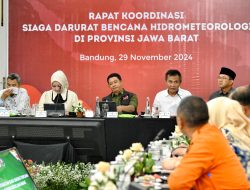 Jabar Perkuat Kesiapsiagaan Hadapi Potensi Bencana Selama Libur Natal dan Tahun Baru