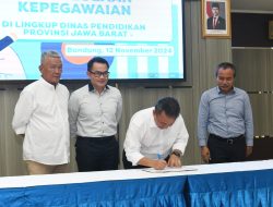 ASN Dinas Pendidikan Jabar Tandatangani Pakta Integritas Tata Kelola