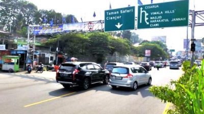 Libur Nataru, Arus Kendaraan Menuju Lokasi Wisata di Jabar Meningkat