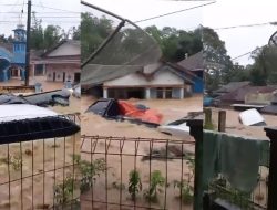 Rumah Warga Tenggelam, Mobil Hanyut