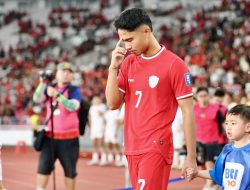 Timnas Indonesia vs Laos: Marselino Ferdinan Diganjar Kartu Merah  