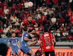 Persib Paksa Bali United Bermain Imbang, Laga Diwarnai Hujan Kartu