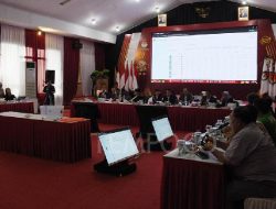 KPU Jawa Barat Rapat Pleno Penetapan Gubernur dan Wakil Gubernur Terpilih 2025-2030