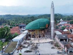 Masjid Kubah Baret Hijau Bintang 4 di Pangandaran, Ternyata Gagasan Panglima TNI