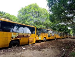 Bus Sekolah RK Senilai Rp 10 M Mangkrak,  Mau Dilelang karena Kondisinya Jadi Bangkai