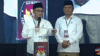 PSU Kabupaten Tasikmalaya, KPU Tetapkan Paslon Cecep-Asep sebagai Pemenang