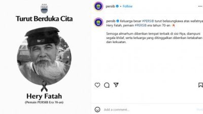 Persib Bandung Berduka, Mantan Pemain Era 70-an Hery Fatah Tutup Usia