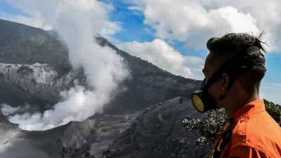 Tangkuban Parahu Masih Berpotensi Erupsi Meski Gempa Turun Jadi 134 Kejadian