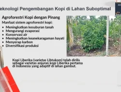 Pengembangan Komoditas Perkebunan Rakyat di Lahan Suboptimal
