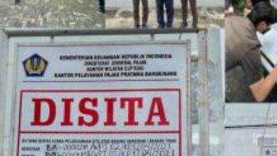 Dirjen Pajak Jabar Sita Aset Penunggak Pajak Senilai Rp16,69 Miliar