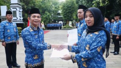 98 CPNS Dilantik di Purwakarta, Om Zein: Bekerjalah dengan Hati dan Tulus Ikhlas