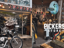 Pickers Store, Surga Fashion Motor Klasik di Bandung