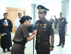 Lantik 13 Pejabat Eselon III,Kajati Jabar Berpesan Pastikan Pola Penegakan Hukum Humanis dan Proporsional