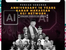 Puncak HUT ke-16 KabarMakassar dan KGI Network, Menag RI Prof Nasaruddin Orasi Kebudayaan