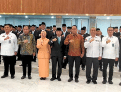 Kuatkan Sinergi, Kemenkum Jabar Ikuti Prosesi Pelantikan dan Sertijab di Lingkungan Pemasyarakatan Jawa Barat