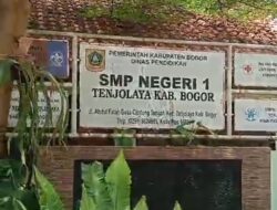 Pemkab Bogor Bangun Ruang Kelas Baru di SMPN 1 Tenjolaya