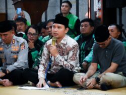 Doa Bersama dan Aksi Damai Ojol Jaga Kondusivitas Cianjur