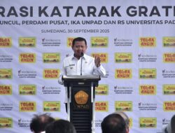 Bupati Sumedang Dony Menghadiri Kegiatan Operasi Katarak Gratis Program UNPAD