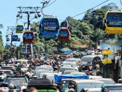 Atasi Macet di Puncak, Pemkab Bogor Akan Bangun Kereta Gantung