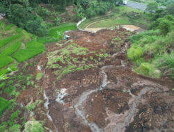 2 Hektare Sawah di Bandung Barat Longsor, Km 118 Tol Cipularang Terancam Terputus