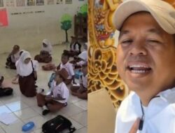 Murid di SDN Cibitung Sukabumi Belajar di Lantai, Dedi Mulyadi Sentil Kadisdik Jabar Purwanto