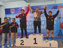 Delapan Atlet Angkat Berat Melaju ke PORPROV, Agit Solihin Raih Emas di Kelas 120 Kg