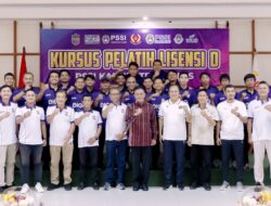 Bupati Herdiat Buka Kursus Pelatih Sepak Bola Lisensi D, Dorong Kebangkitan Sepak Bola Ciamis