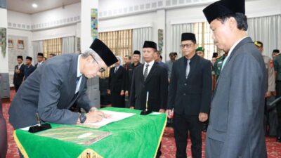 Wali Kota Cirebon Effendi Edo Lantik Pejabat Pimpinan Tinggi Pratama