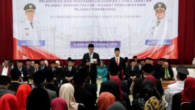 Wali Kota Melantik 133 Pejabat Administrator, Pengawas dan Fungsional