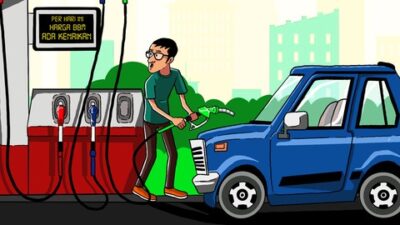 Nah Loh, Mobil Pejabat DLH Bandung Barat Tepergok Isi Pertalite, BKAD Bereaksi