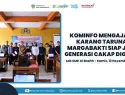 Kominfo Mengajar Bersama Karang Taruna Kelurahan Margabakti