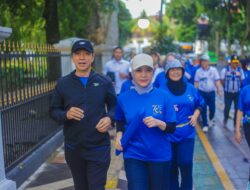 Wali Kota Bogor, Dedie Rachim Lepas 400 Peserta Fun Walk and Run