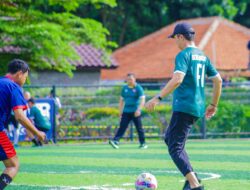 Revitalisasi Rampung, Lapangan Mini Soccer Taman Manunggal Kembali Dibuka
