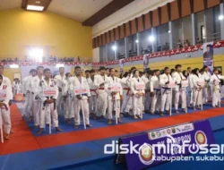 BK Porprov XV Ju-jitsu Dibuka Wakil Bupati Sukabumi, Atlet Diminta Junjung Sportivitas