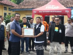 Bantu Pemulihan Pascabencana, BSI KCP Palabuhanratu Serahkan Bantuan ke Cisolok