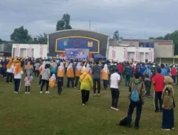 Rayakan Milad Muhammadiyah ke-113, PDM Depok Gelar Senam Anak Indonesia Hebat