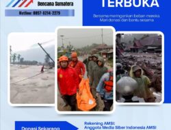 AMSI Desak Pemerintah Bergerak Cepat Tangani Korban Bencana di Sumatera dan Buka Donasi Bantuan