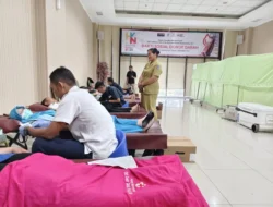 RSUD KiSA Depok Rayakan HKN dengan Donor Darah