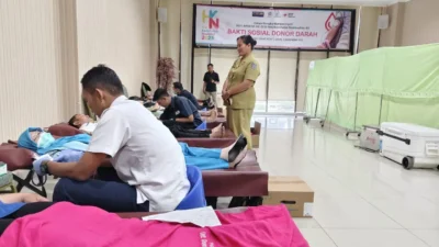 RSUD KiSA Depok Rayakan HKN dengan Donor Darah