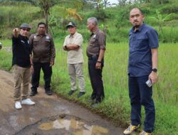 Bupati Dian Lakukan Monitoring, Pastikan Perbaikan Jalan Cipasung-Paninggaran