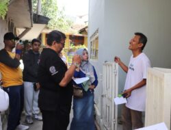 Tim Monev Kecamatan Cikole Meninjau Pelaksanaan P2RW di Kelurahan Kebonjati