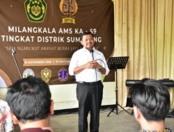 Bupati Dony Tegaskan AMS Harus Menjadi Agen Penyeimbang