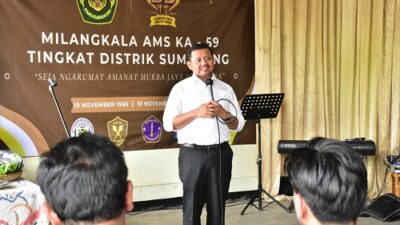 Bupati Dony Tegaskan AMS Harus Menjadi Agen Penyeimbang
