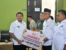 Juara 1  Anugerah Gapura Sri Baduga, Desa Cibeureum Kulon Raih Hadiah Rp1 Miliar