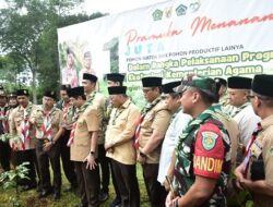 Wabup Fajar Dampingi Menag Nasaruddin di Kemah Bakti Harmoni Beragama Kiara Payung