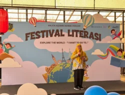 Kadisdik Depok Apresiasi Festival Literasi Kalyca Azzahra School, Tumbuhkan Kreativitas Siswa