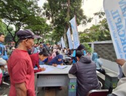 Layanan Administrasi Kependudukan di CFD Tegar Beriman Diserbu Masyarakat