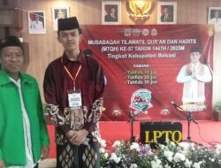 Kafilah Bojongmangu Tampil Percaya Diri di Arena MTQH ke-57 Kabupaten Bekasi